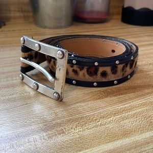 Michael Kors leather belt